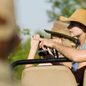 Tourists in Tanzania
